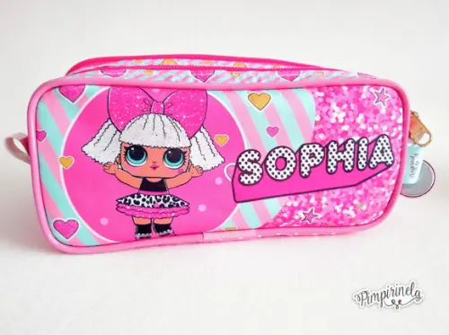 Estojo Triplo LOL personalizado