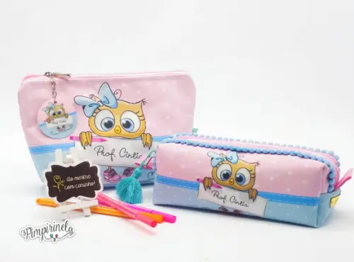 Kit Professor com Necessaire e Estojo
