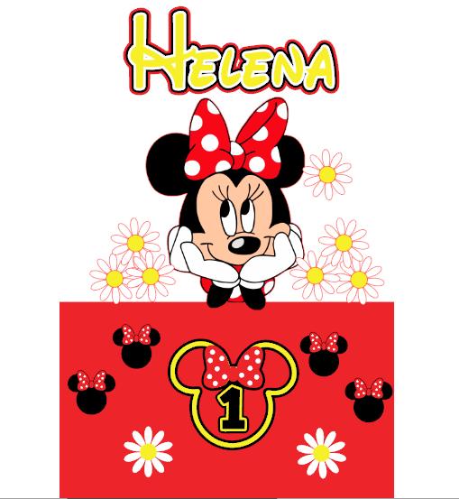 Arquivo de corte Topo  Minnie