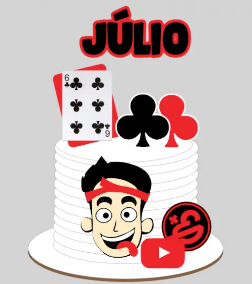 Arquivo de corte Topo Enaldinho em camadas