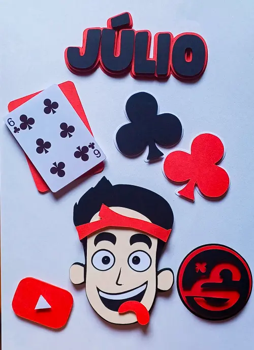 Arquivo de corte Topo Enaldinho em camadas