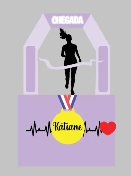 Arquivo de corte Topo Corrida em camadas