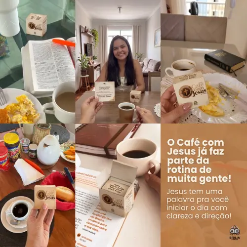 Caixinha Café com Jesus