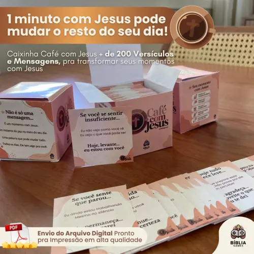 Caixinha Café com Jesus