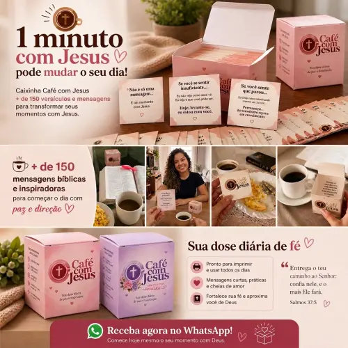 Caixinha Café com Jesus
