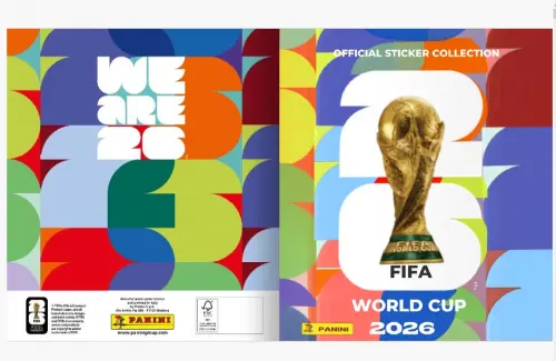 ALBUM E FIGURINHAS DA COPA 2026