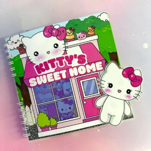 Livro interativo Hello Kitty