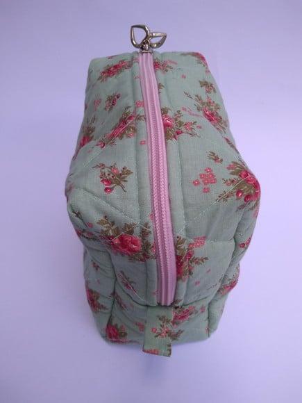 Necessaire Cesta Box em Tecido Artesanal