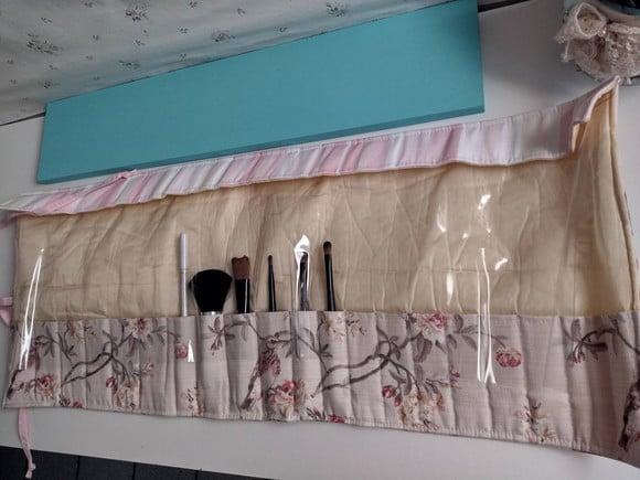 Porta Pincel Maquiagem G Impermeável