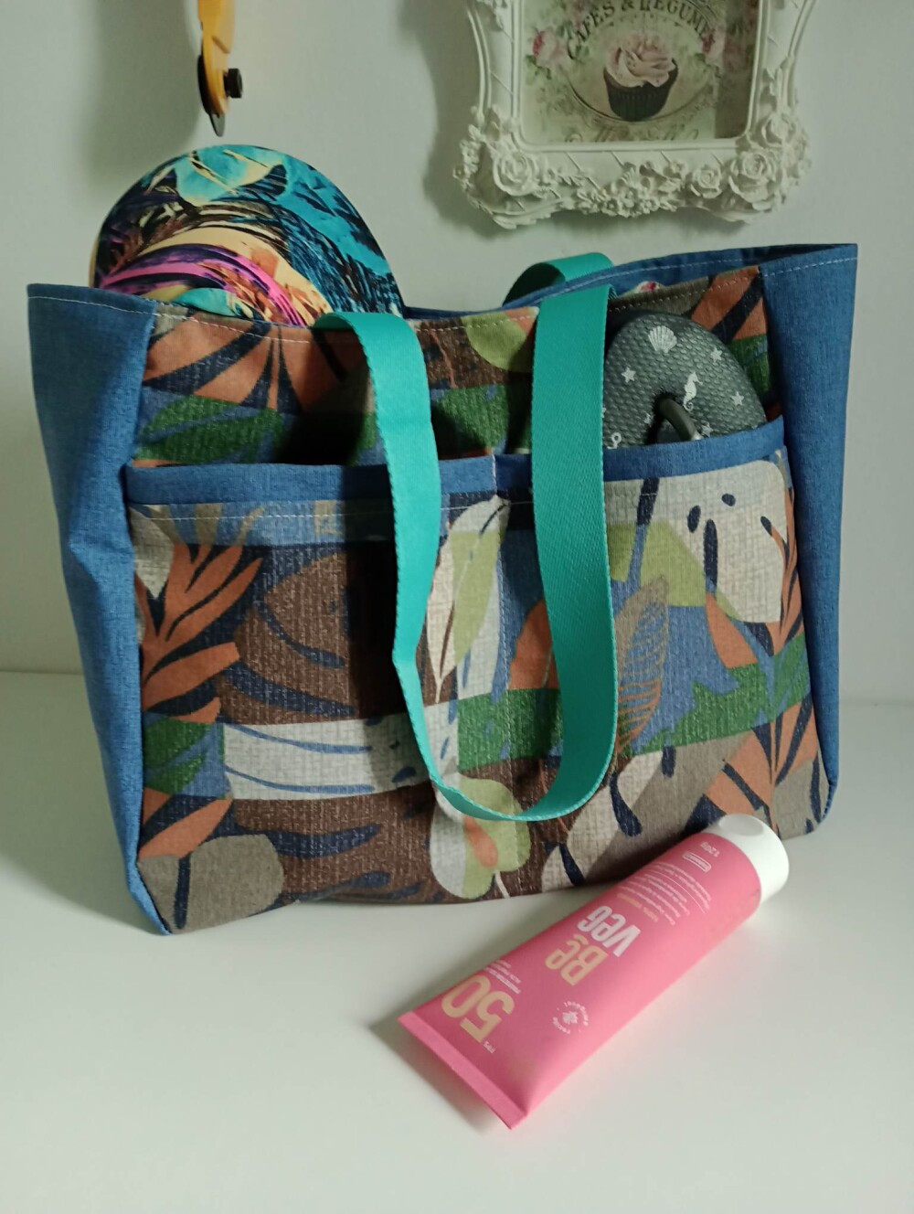 Bolsa de Praia Impermeável Natureza