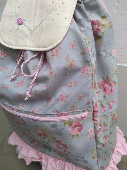 Capa para Carrinho de Feira Luxo em Patchwork