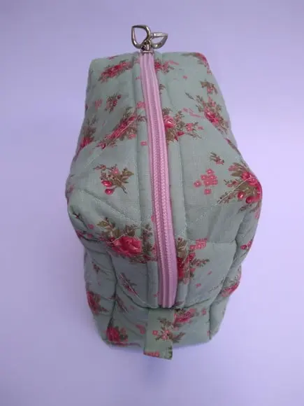 Necessaire Cesta Box em Tecido Artesanal