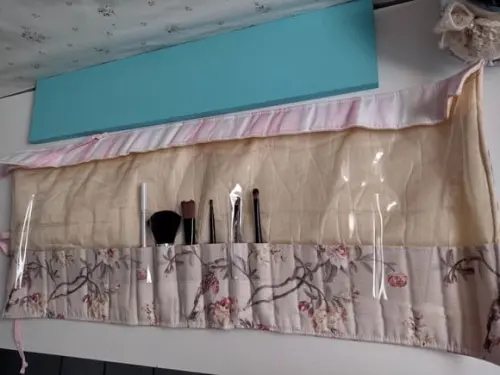 Porta Pincel Maquiagem G Impermeável