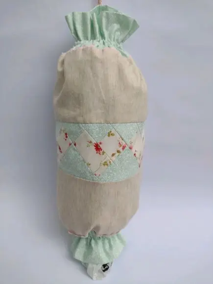 Puxa Saco em Patchwork Artesanal para Cozinha