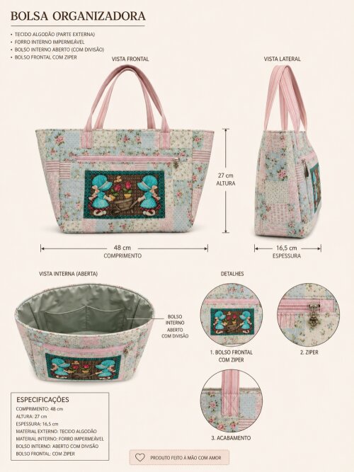 Bolsa Tecido