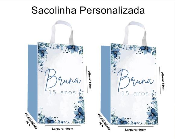 Sacolinha Personalizada Festa 15 Anos