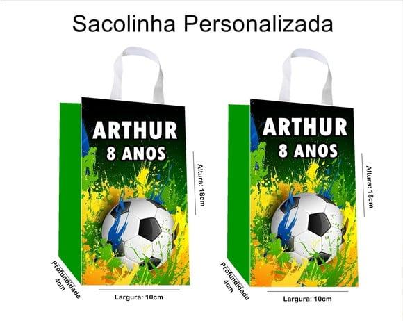 Sacolinha Personalizada Copa do Mundo Brasil