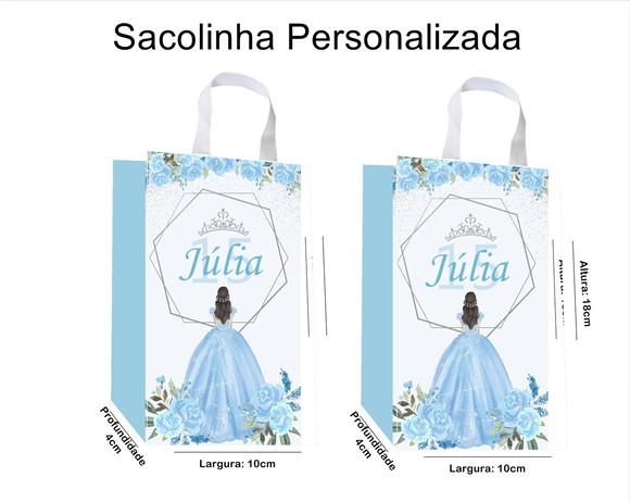 Sacolinha Personalizada Festa 15 Anos