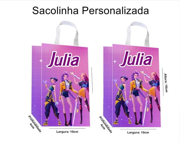 Sacolinha Personalizada Guerreiras do K-pop