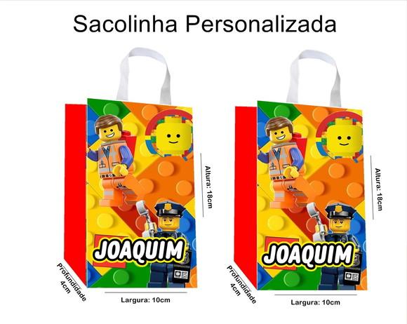 Sacolinha Personalizada Lego