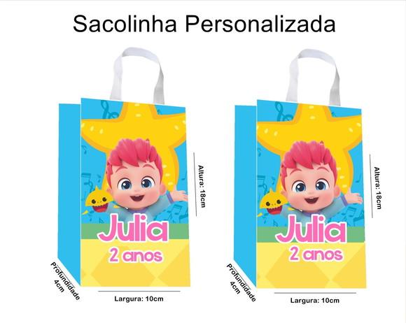 Sacolinha Personalizada Bebefinn