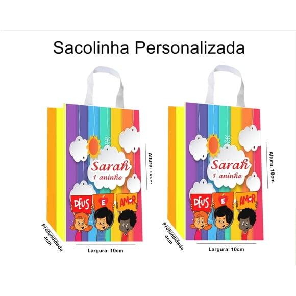 Sacolinha Personalizada 3 Palavrinhas
