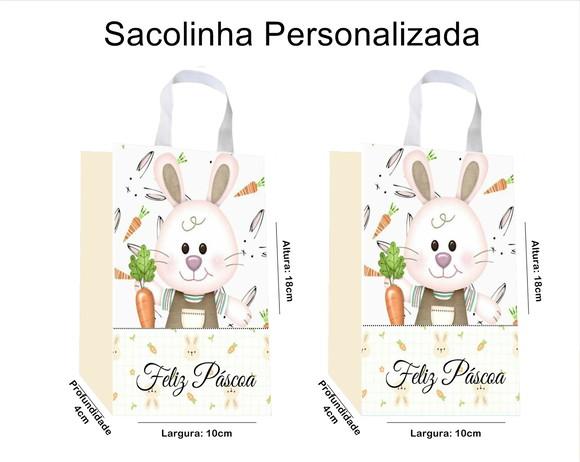 Sacolinha Personalizada Páscoa
