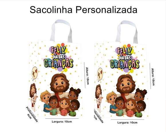 Sacolinha Personalizada Dia das Crianças