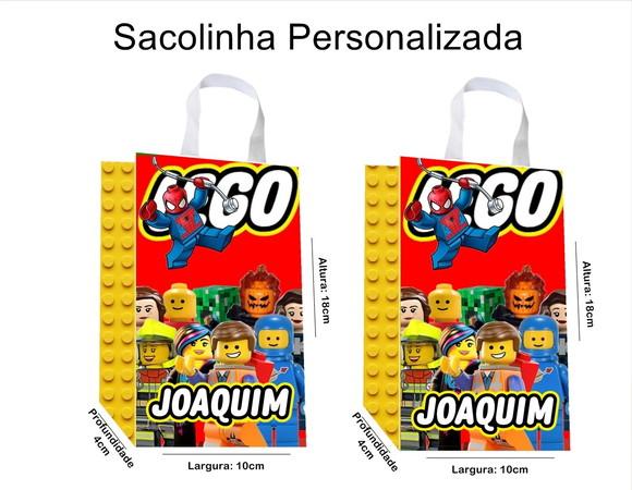 Sacolinha Personalizada Lego