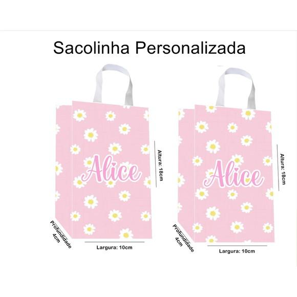 Sacolinha Personalizada Margarida