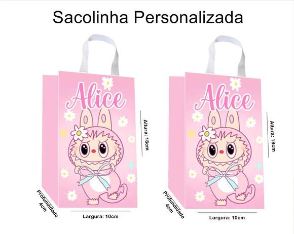 Sacolinha Personalizada Labubu