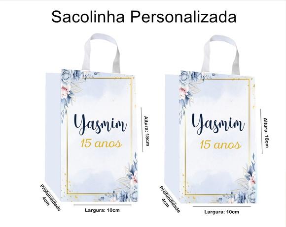 Sacolinha Personalizada Festa 15 Anos