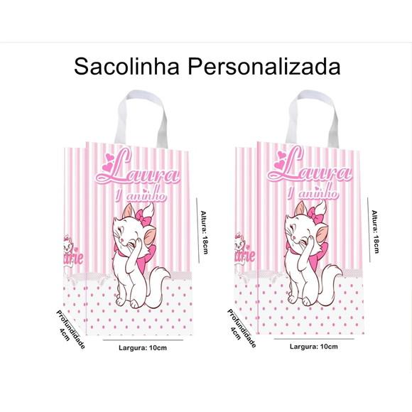 Sacolinha Personalizada Gatinha Marie