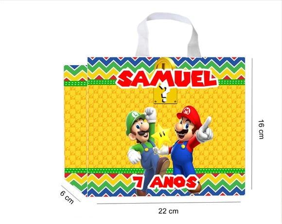 Sacola Personalizada Super Mario Bross