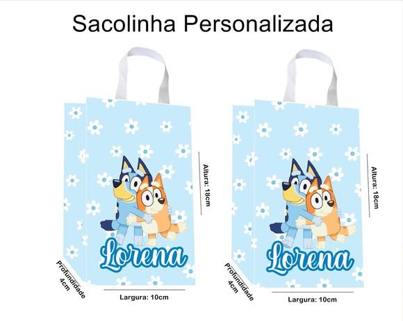 Sacolinha Personalizada Bluey
