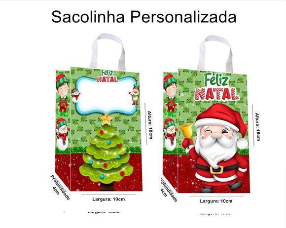 Sacolinha Personalizada Natal