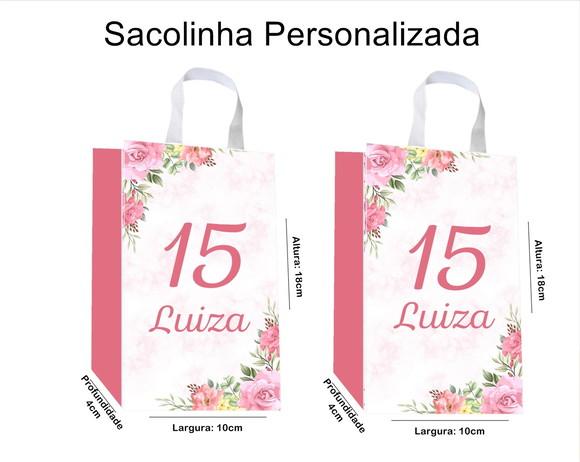 Sacolinha Personalizada Festa 15 Anos