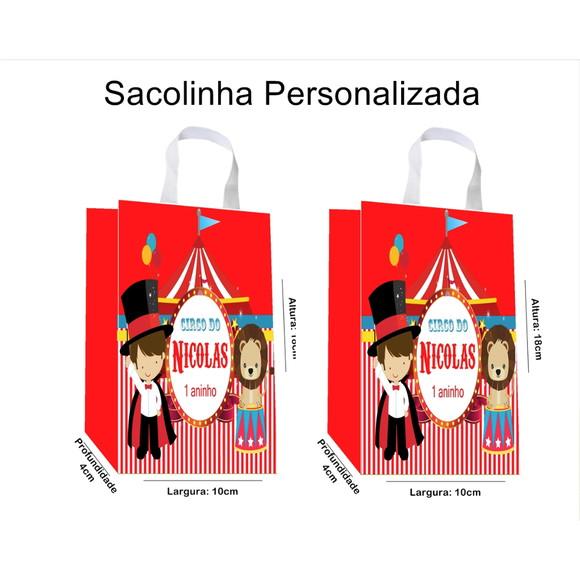 Sacolinha Personalizada Circo