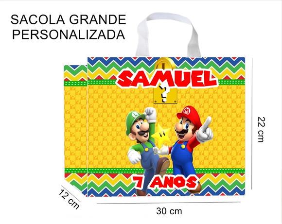 Sacola Personalizada Super Mario Bross