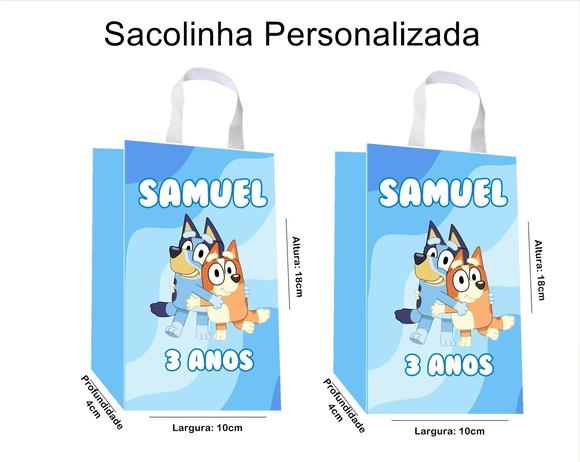 Sacolinha Personalizada Bluey
