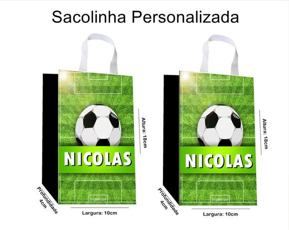 Sacolinha Personalizada Futebol