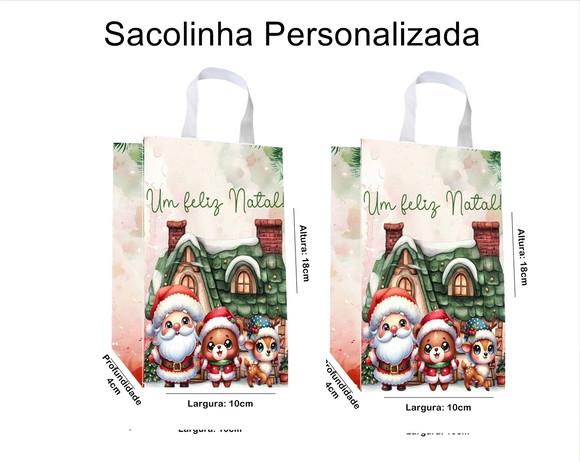 Sacolinha Personalizada Natal