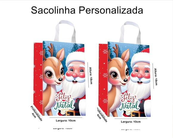 Sacolinha Personalizada Natal