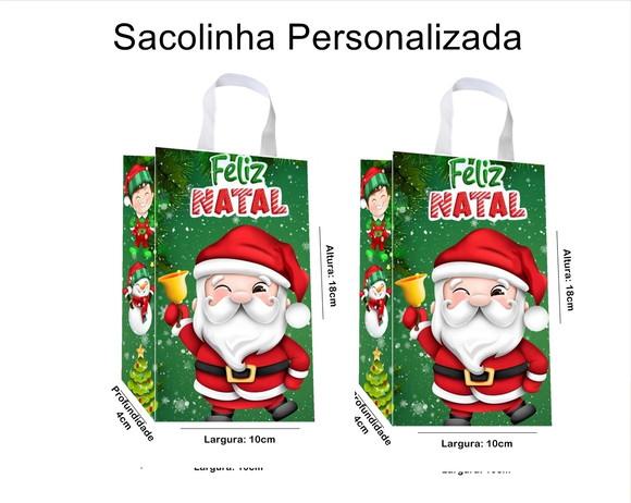 Sacolinha Personalizada Natal