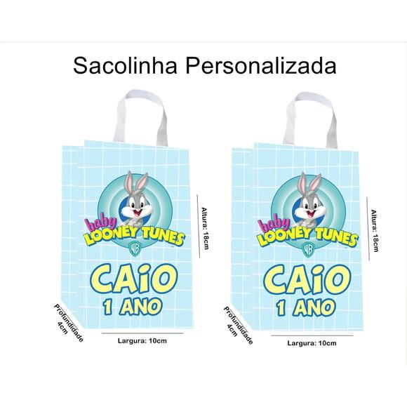 Sacolinha Personalizada Baby Looney Tunes