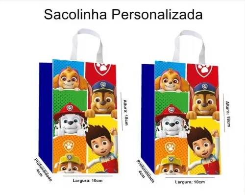 Sacolinha Patrulha Canina