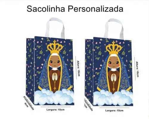 Sacolinha Personalizada Nossa Senhora Aparecida