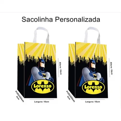 Sacolinha Personalizada Batman