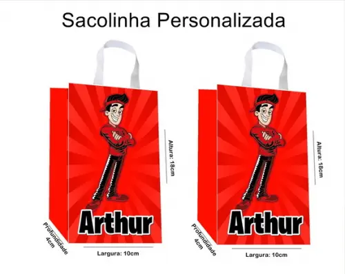 Sacolinha Personalizada Enaldinho