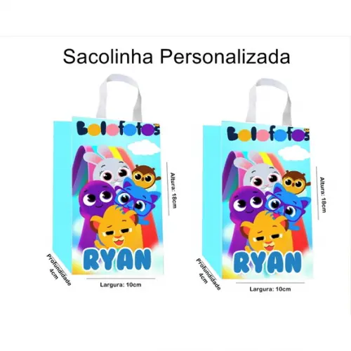 Sacolinha Personalizada Bolofofos